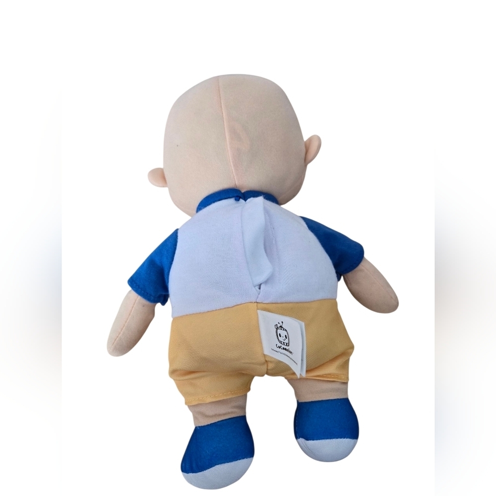 Cocomelon JJ BooBoo Talking Plush Doll with Blue and Yellow Outfit - Picture 3 of 3